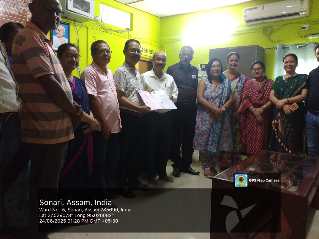 MoU Signed Between Dept. of English Sonari College and Dept.of English Sonari Commerce College dated 24 June 2025